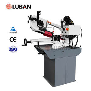 Sierra de banda de corte de metal horizontal LUBANSAW, sierra de banda angular estilo Tijera - Product Image 1