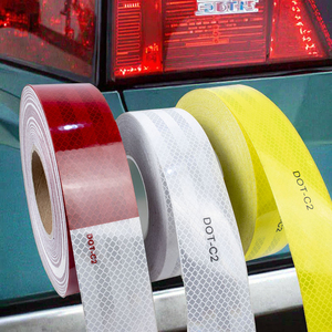 Ruban réfléchissant de qualité supérieure <span class=keywords><strong>3M</strong></span> pour étrier de frein de voiture, effet lumineux, largeur 5 cm, certifié DOT-C2, 3H/OEM - Product Image 2
