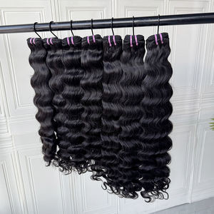 Extensions de cheveux vierges cambodgiens de qualité supérieure, couleur naturelle, 10 à 40 pouces, double trame, vente en gros pour les vendeurs de cheveux - Product Image 4