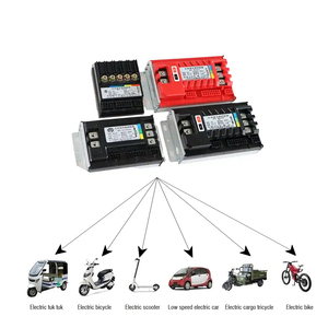 Controlador de vehículo eléctrico de suministro de fábrica 2000W 60V Controlador de motor BLDC Controlador de onda sinusoidal de 72V - Product Image 6