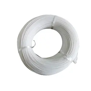 Electrical High Temperature Wire UL1198 30AWG PTFE 0.2 0.35 0.5sqmm Silver Plated Copper Stranded Customized Electronic Wire