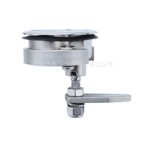 Stainless Steel Marine Deck Latch 316 Embedded For <b>Yacht</b> Retrofit Upgrade - Product Image 1