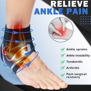 Sarung kompresi pergelangan kaki <span class=keywords><strong>Achilles</strong></span>, penyangga pergelangan kaki untuk radang sendi nyaman - Product Image 4