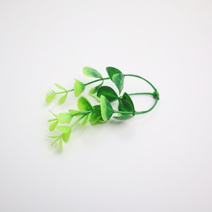 Bouquet de feuilles d'eucalyptus artificielles Yunzhi, 10 cm, en plastique, sérigraphié, pour décoration de mariage, verdure - Product Image 3