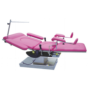 Lit d'hôpital électrique multifonction réglable pour obstétrique, gynécologie, opérations et accouchements - Product Image 2
