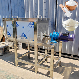 Mezclador de Cinta Rotatoria para Granos y Polvos, Equipo Mezclador de Grado Alimenticio para Harina y Polvos - Product Image 3
