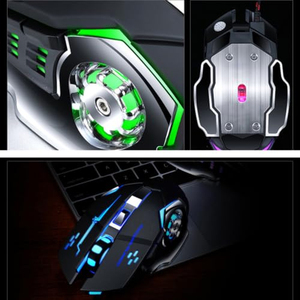 Ratón Inalámbrico para Juegos M500 Silencioso, Recargable, RGB, 2.4G+ Modo Dual, Ratón para Computadora - Product Image 2