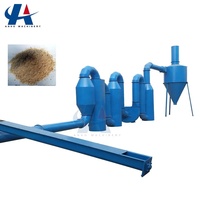 Sécheur de sciure de bois Anho 1-2t/h, machine de séchage rapide à flux d'air, pour briquettes de biomasse, utilisation dans la construction, économe en énergie, faible consommation