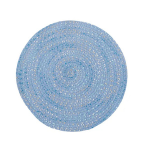 Manteles individuales de comedor tejidos nórdicos: esteras aislantes térmicas de hilo de algodón estilo INS para uso doméstico creativo y personalizado - Product Image 5