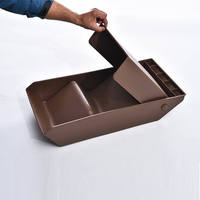 Escabeau pliable en plastique pour petits chiens et animaux âgés, avec marches antidérapantes pour lit, canapé et lieux surélevés