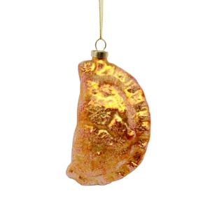 Figuritas de vidrio sopladas a mano hechas a medida, adornos navideños, adorno de comida de fruta pintado a mano personalizado, decoración de árbol de Navidad - Product Image 3