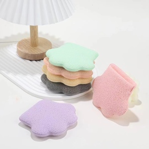 Extra große Handschuh-Stil Cat Claw Face Wash Puff Tiefen reinigung Soft Makeup Remover Handliche kosmetische Gadgets - Product Image 1