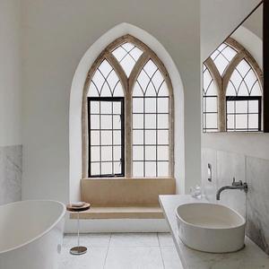 Hnfrc หน้าต่างเหล็กกั้นความร้อนกระจกสองชั้นทนต่อพา<span class=keywords><strong>ย</strong></span>ุเฮ<span class=keywords><strong>อร</strong></span>ิเคนและประตูสำหรับบ้าน - Product Image 2