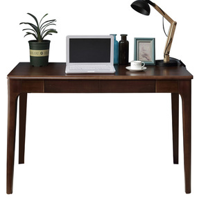 Weihang Nordic Solid Wood Desk Rubber Wood Study Desk With <b>Drawer</b> Home <b>Office</b> Bedroom Student Writing Desk - Product Image 4