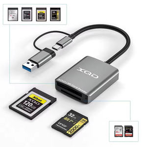 Lecteur de <span class=keywords><strong>carte</strong></span> USB C <span class=keywords><strong>XQD</strong></span> Lecteur de <span class=keywords><strong>carte</strong></span> mémoire USB 3.0 <span class=keywords><strong>XQD</strong></span> SD pour <span class=keywords><strong>Sony</strong></span> G/M Series & Lexar 2933x/1400x USB Mark <span class=keywords><strong>XQD</strong></span> Card Slot - Product Image 1