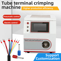 Machine à dénuder et à sertir les cosses pré-isolées TR-12 avec écran tactile et contrôle PLC, équipement de fabrication de câbles certifié CE