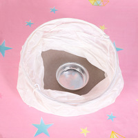 Lanterne en papier blanche pliable en forme de cylindre, applicable aux bougeoirs à thé, lanternes en papier suspendues