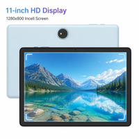 Tablet Android 16 11 Inci dengan Keyboard Incell 20GB 128GB Baterai 8000mAh Tab Tablette Tablet PC T620 Octa Core 2.2GHz 5G WiFi