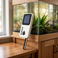 Kit de test d'eau numérique pour aquarium d'eau douce et d'eau salée, test du pH, des nitrates, des nitrites, du chlore, de la dureté totale, du carbonate