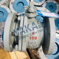 Vanne à boisseau sphérique en acier inoxydable ASTM A182 F316 à orifice égal (V-Port) FF (face plate) Graphite