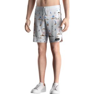 Shorts de Playa de Alta Calidad para Hombre, Estilo Holgado, con Cordón Ajustable, de Algodón, para Natación y Playa - Product Image 5