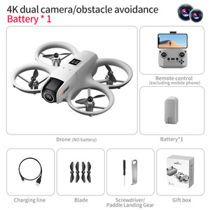 Nouveau design <span class=keywords><strong>I1</strong></span> PRO Drone 4K UHD avec double caméra, télécommande, quadricoptère à moteur brushless, évitement d'obstacles, vidéo - Product Image 6