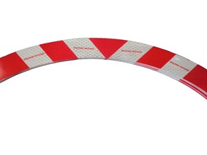 Bande adhésive réfléchissante <span class=keywords><strong>pour</strong></span> casques de <span class=keywords><strong>moto</strong></span>, haute visibilité, résistante aux UV, matériau PET, 3,5 cm x 40 cm, qualité haute intensité - Product Image 2