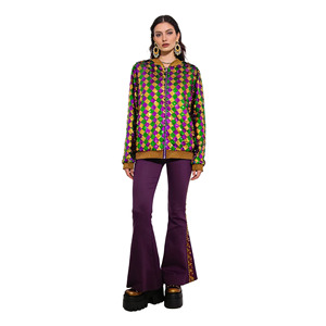 Chaqueta de Lentejuelas para Mujer Yi Xiaoyi, Manga Larga, Estilo Retro Disco, Traje de Baile, Ropa para Actuaciones de Jazz para Adultos - Product Image 3