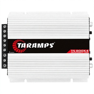 Amplificador de Audio para Auto Taramps TS 800X4 de 2 Ohmios y 800 Watts RMS, 4 Canales, Rango Completo, Puede Conectarse en Puente a 4 Ohmios, Amplificador Digital Clase D - Product Image 1