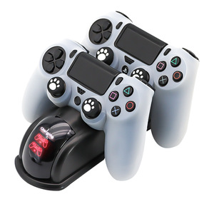 Base de carga de doble potencia Base de estación de carga para Playstation 4 <span class=keywords><strong>PS4</strong></span> Accesorios para juegos - Product Image 3
