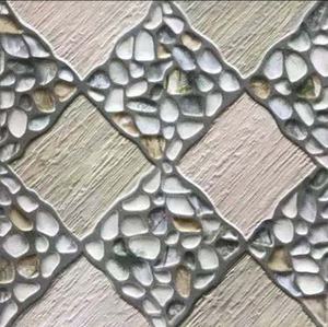 Piastrelle per pavimenti antiscivolo con balcone di ciottoli 400x400 giardino esterno Villa <span class=keywords><strong>terrazza</strong></span> anticongelamento e protezione solare piastrelle per pavimenti - Product Image 4