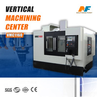 Centre d'usinage vertical CNC VMC1160, broche FANUC BT40, 24 outils, automatique, robuste, 3 axes