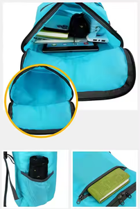 Men's Summer Outdoor <b>Travel</b> Backpack Waterproof Sport & Gym <b>Bag</b> Zipper Closure <b>Folding</b> Hiking <b>Bag</b> for Students - Product Image 2