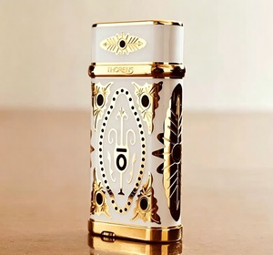 Briquet à cigarettes rechargeable en alliage de zinc de luxe dans un coffret cadeau, flamme douce portable haut de gamme pour hommes, cadeau premium - Product Image 3