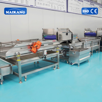 Ligne de pasteurisation automatique à bain-marie avec équipement de séchage segmenté pour boissons, jus de fruits et légumes, sauces