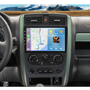 Autoradio Android pour Suzuki Jimny <span class=keywords><strong>SN</strong></span> 2005-2018 Écran tactile Stéréo de voiture Lecteur vidéo GPS avec Carplay sans fil BT FM 9 pouces - Product Image 2