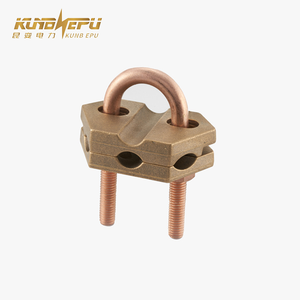 Kunb bán buôn Trái Đất que kẹp 1.5m đồng với kẹp cho nối đất cài đặt - Product Image 1