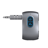 Fabrika Fiyatı J38 Bluetooth Alıcısı, 3.5mm AUX Bluetooth Araç Adaptörü, Ev Stereo/Kablolu Kulaklıklar için Kablosuz Ses Alıcısı
