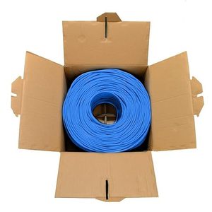 <span class=keywords><strong>Cable</strong></span> UTP de red Cat 6 Cat6e Box 23awg full Cooper CCA CCC BC <span class=keywords><strong>Cable</strong></span> de cámara CCTV Réseau Cat6 carrete de <span class=keywords><strong>cable</strong></span> de <span class=keywords><strong>datos</strong></span> 305m 1000ft <span class=keywords><strong>RJ45</strong></span> - Product Image 2