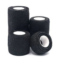 Bandage Cohésif Médical Élastique Respirant et Flexible de Qualité Supérieure, 2,5 cm, 5 cm, 7 cm, 10 cm, avec Logo Personnalisé Imprimé
