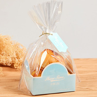 Sac à Pain en Cellophane Imprimé Personnalisé, Sac d'Emballage OPP pour Pain, Sacs Plastiques pour Pains, Biscuits et Snacks
