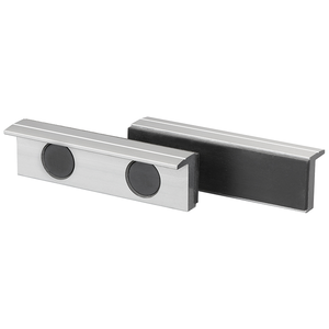 Cubiertas Magnéticas de Aluminio Fervi para Mordazas de 125 mm, Superficie Lisa, Grado Industrial - Product Image 1