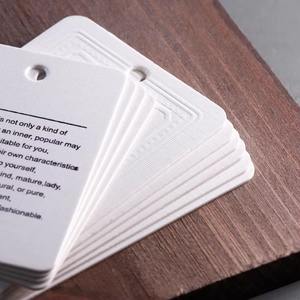 Free Design Customized Paper Labels for Women's Apparel and Accessories Clothing <b>Tags</b> for <b>Bags</b> and Shoes - Product Image 3