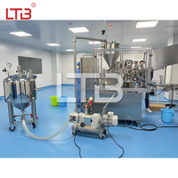 Fabrication automatique de lotion cosmétique pommade gel médical Sauce mayonnaise Tube remplisseur scellant crème pour les mains Machine d'emballage