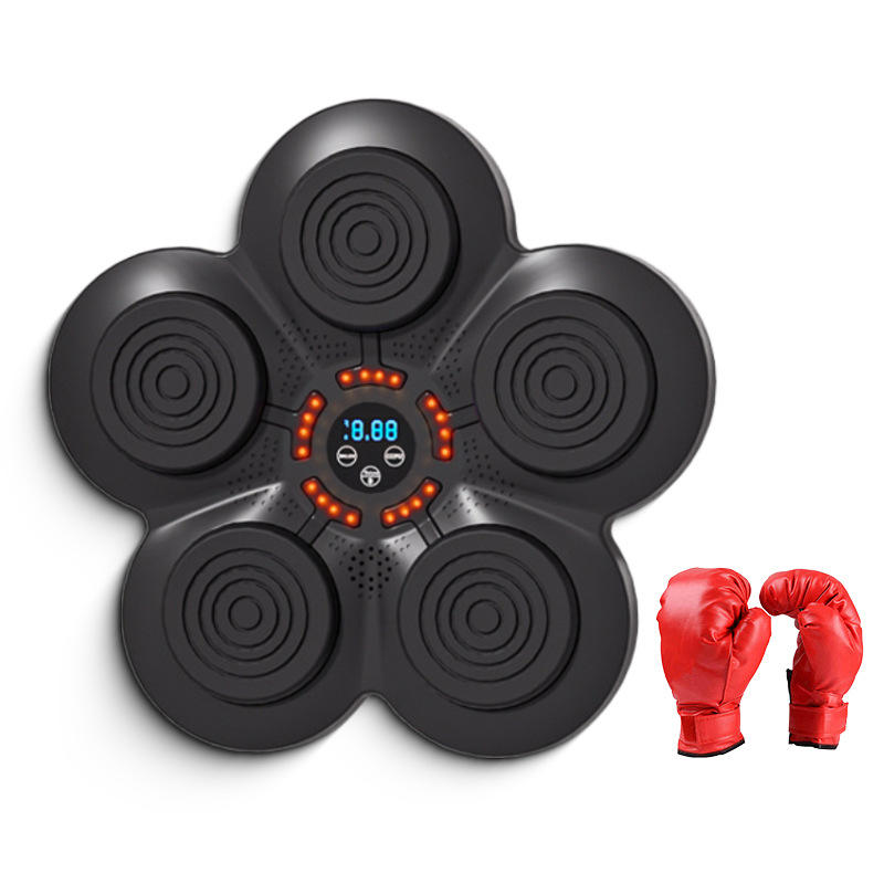 Avec gants adultes rouges