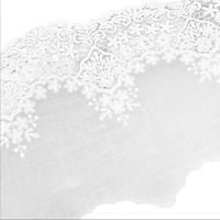 Nouvelle mode, sous-vêtements pour femmes, textile de maison, accessoires pour canapé, tissu, coton, broderie, dentelle, garniture, largeur 18 cm