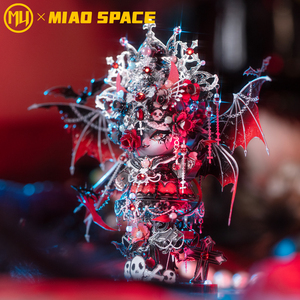 Đồ chơi xếp hình kim loại <span class=keywords><strong>3D</strong></span> bán chạy, mèo hoạt hình nữ hoàng quyến rũ, đồ thủ công tự làm, đồ chơi giảm stress trang trí nhà cửa - Product Image 2