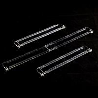 Organisateur d'étagère télescopique, support de cigarettes à largeur réglable, séparateur en plastique pour rayonnages de supermarché en bois ou gondole