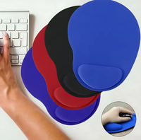 Alas Mouse Warna Solid Anti-Selip Nyaman Ringan Harga Murah Kain Karet Anti-Slip untuk Gaming