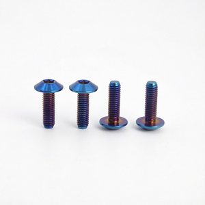 Tornillos de Cabeza Avellanada Hexagonal de Acero al Carbono Medio Electrochapados al por Mayor - Product Image 1